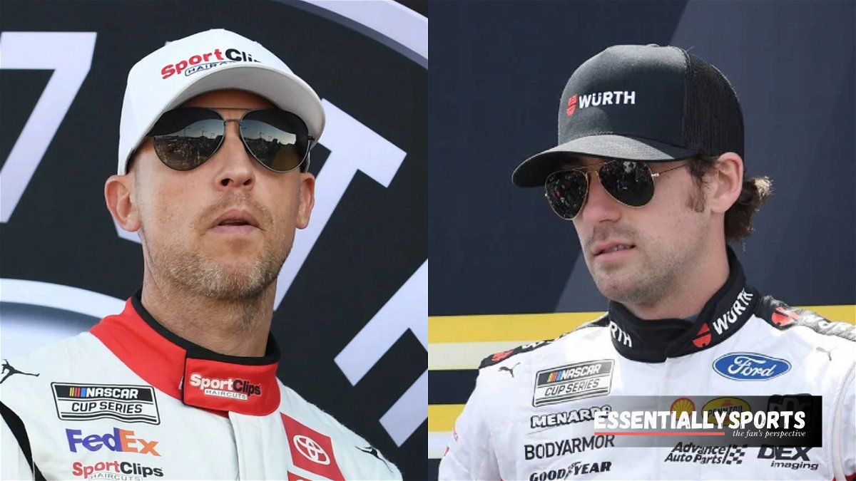 “You’re Not Gonna Win”: Denny Hamlin Sides With Ryan Blaney’s ‘Moron’ Rant After Predicting the FRM Star’s Muckup