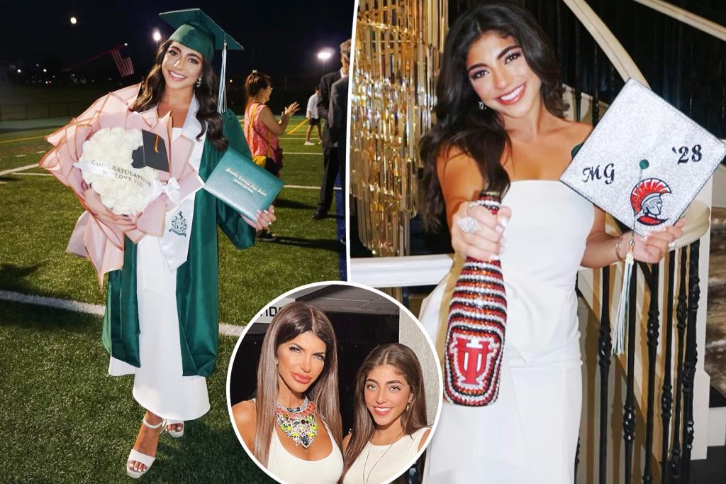 Teresa Giudice's daughter Milania celebrates high school graduation