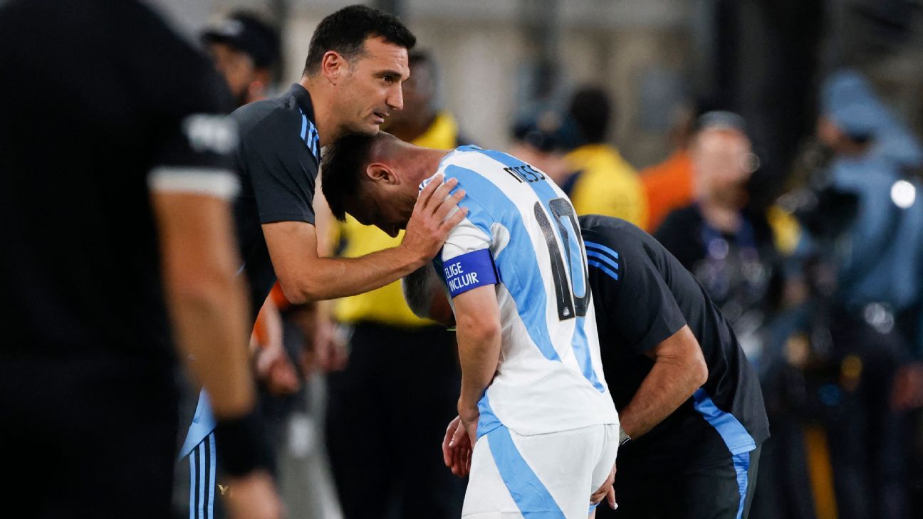 Argentina survive Messi scare, advance to next round after 'tough' Chile win