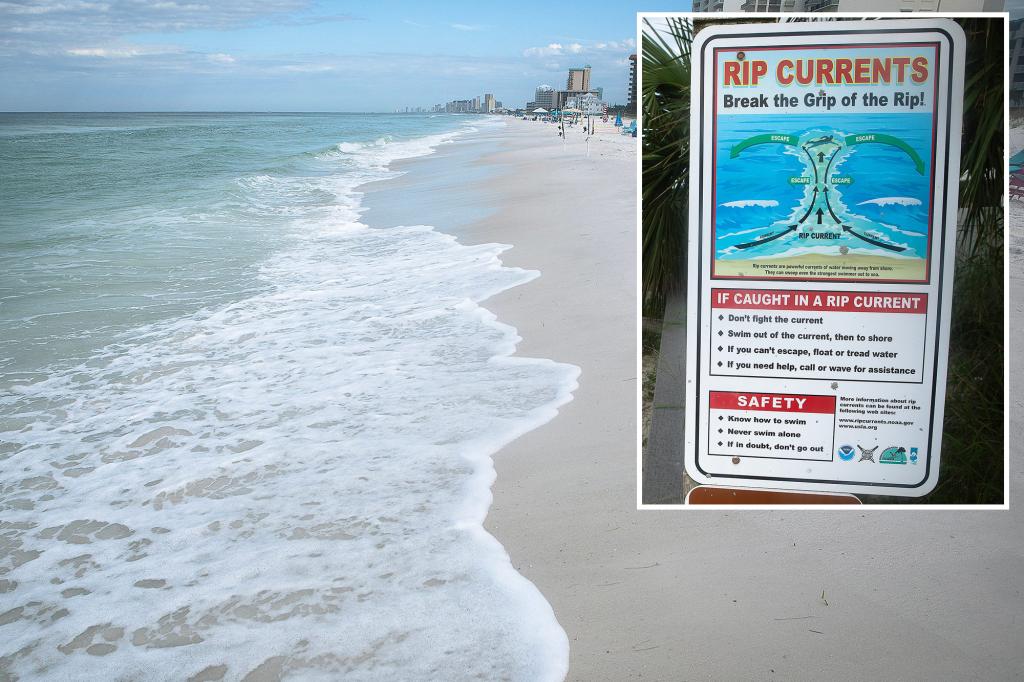 Fifth tourist in four days dies in waters off Panama City Beach