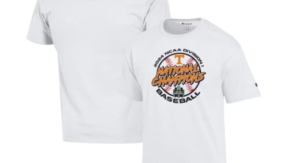Order your official Tennessee Volunteers 2024 College World Series championship gear today