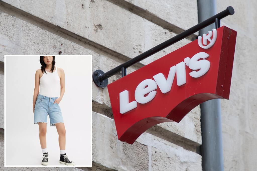 Levi's shares drop 15% amid weakness in wholesale business