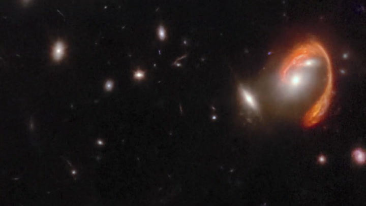 James Webb Space Telescope's 'Warped' El Gordo Galaxy Cluster View Explained