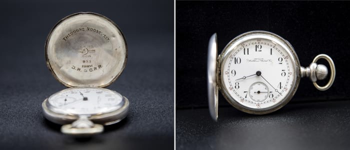 Theodore Roosevelt's pocket watch was stolen in 1987. It's finally back at his New York home