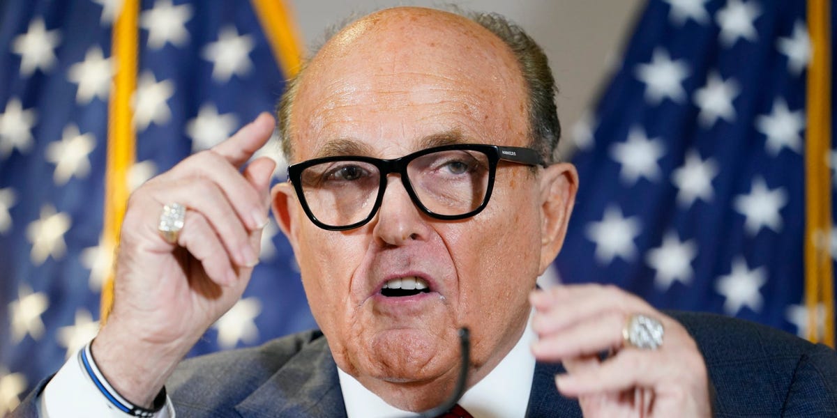 Inside Rudy Giuliani's bankruptcy spending: $113 on pizza, $4 polyester ties, and 'deep bronze' tanning lotion