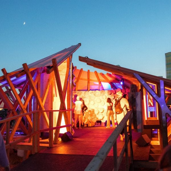 Ten outdoor music festival installations and pavilions
