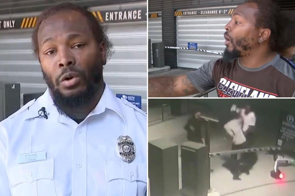 Texas security guard Percy Payne quits on live TV after he’s attacked— as boss blames him for assault