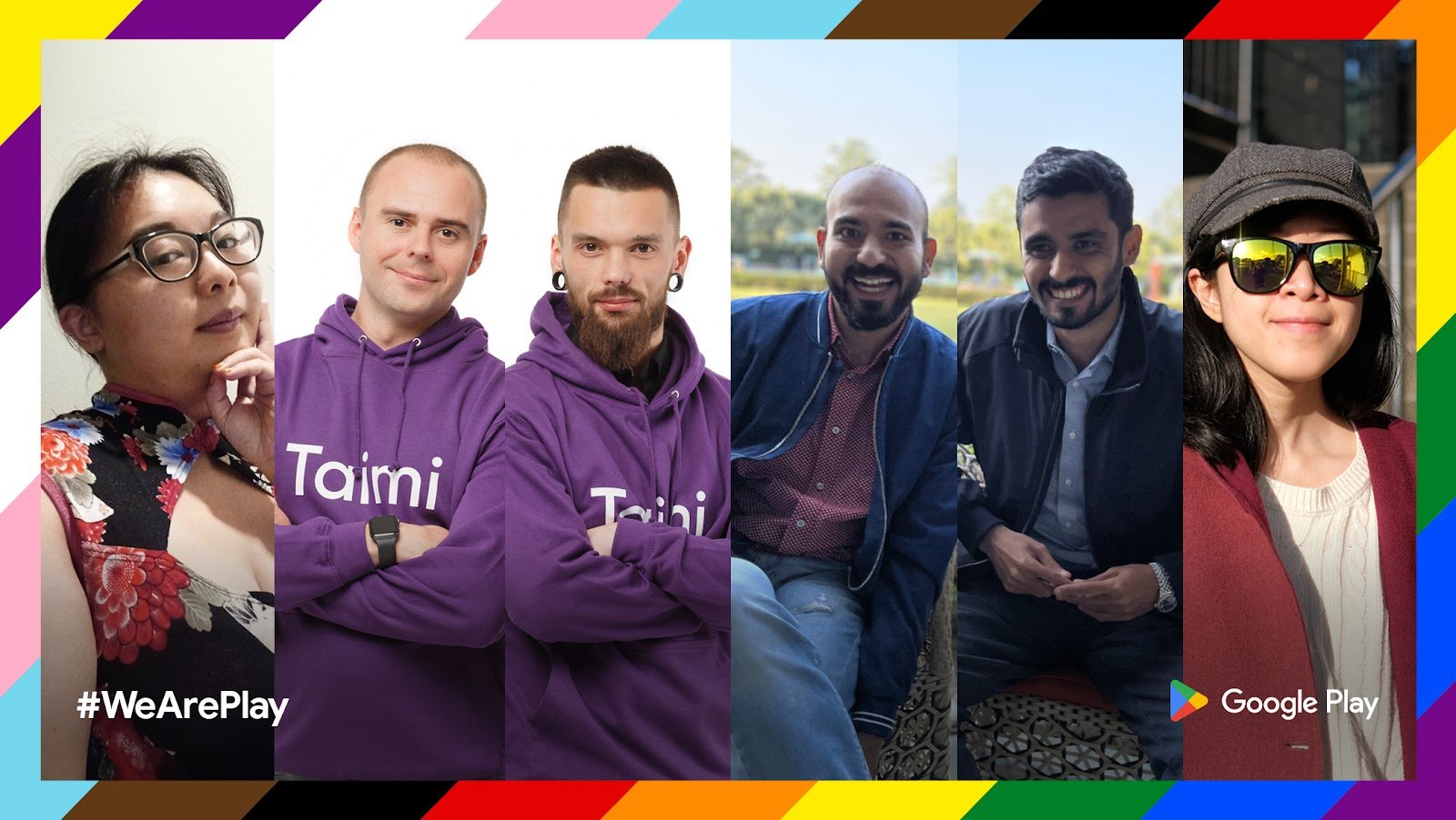 #WeArePlay | 4 stories of founders building apps for the LGBTQIA+ community