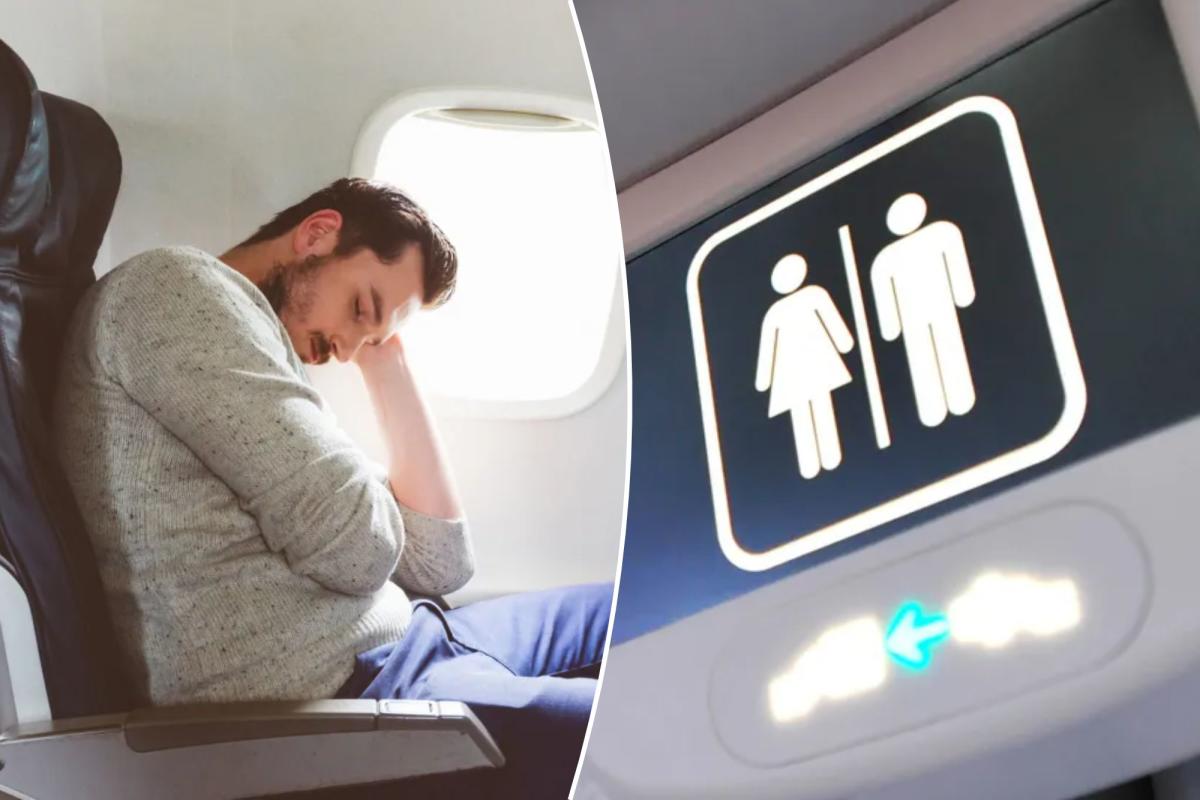 Flight attendant reveals bizarre way you can urinate less on a plane