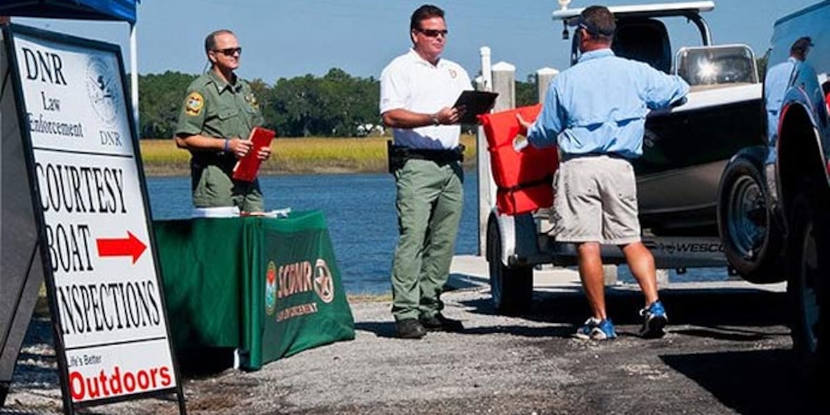 Department of Natural Resources offering holiday boat inspections
