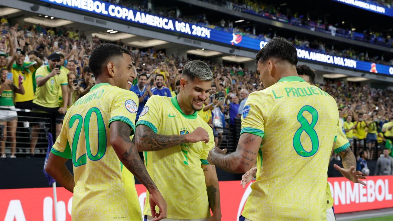 Fußball: Brasilien feiert Befreiungsschlag bei Copa América