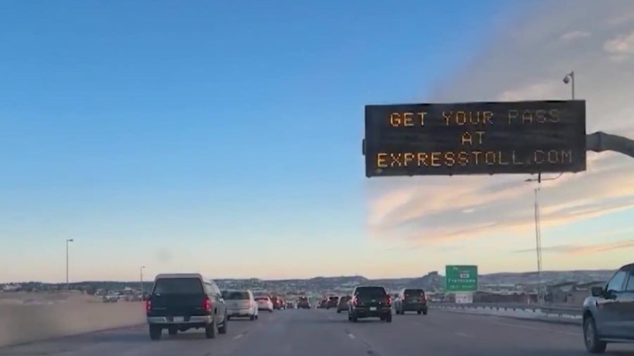 Over $40M issued in I-25 toll violations in 9 months