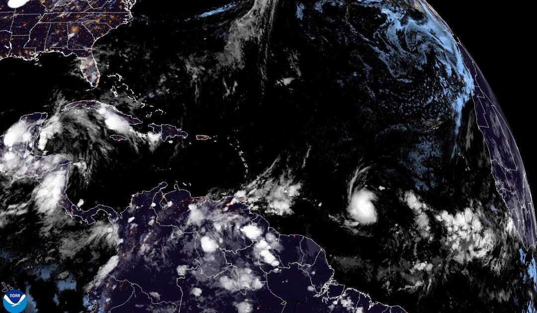 Beryl Reaches Hurricane Strength