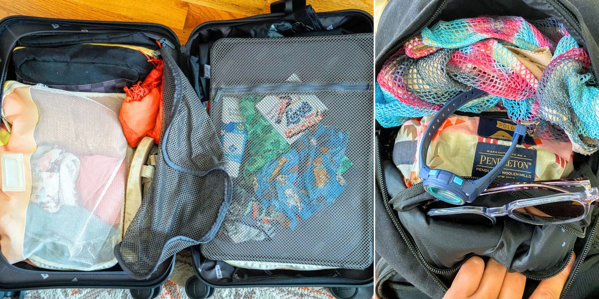 I packed for a weeklong cruise with just a carry-on and a backpack. Here are 10 items I'm glad I brought and 9 things I wish I had with me.