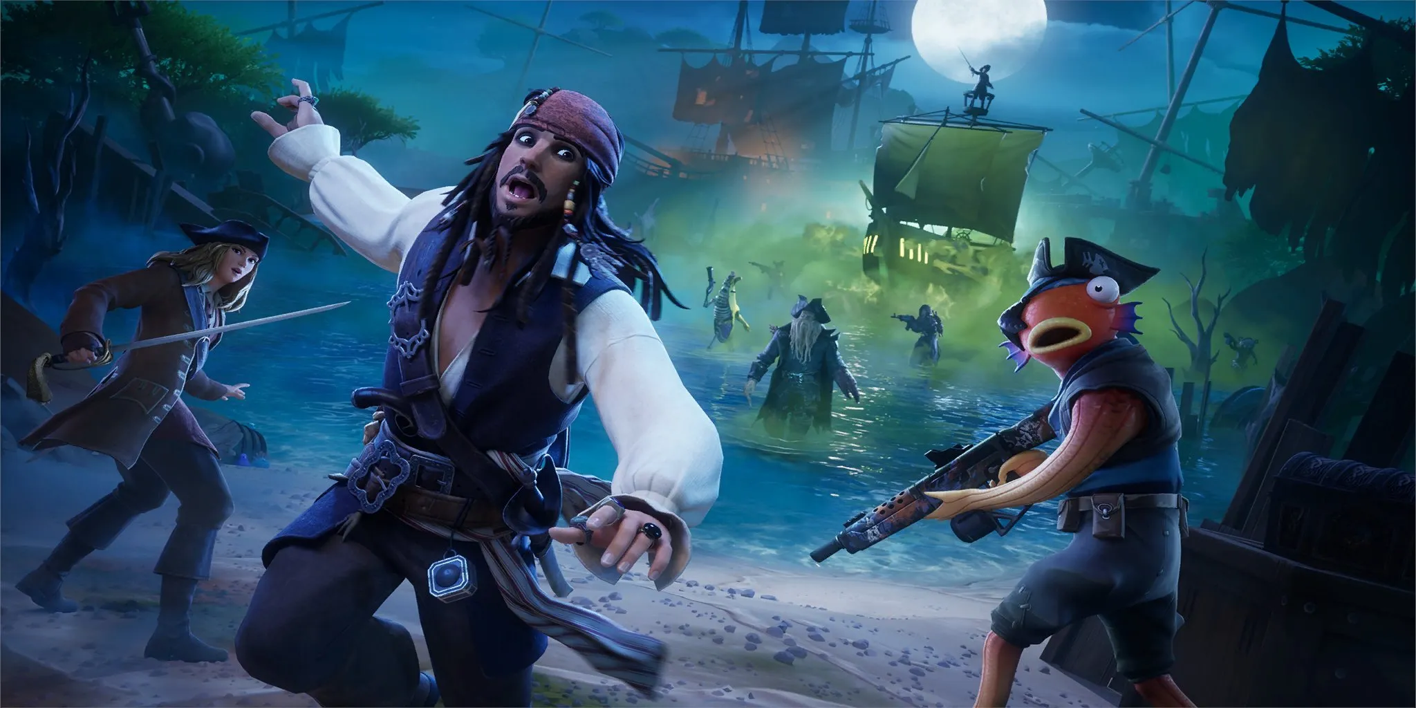 How to get the Jack Sparrow Fortnite skin