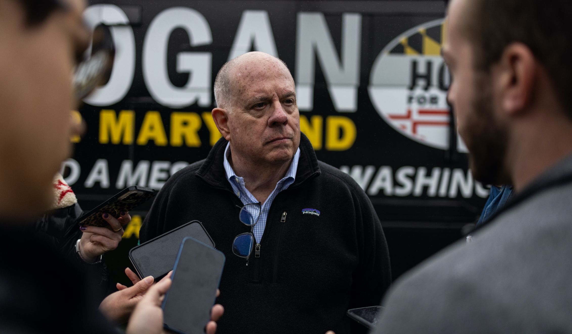 Hogan downplays Trump support, calls rival Dem ‘desperate’