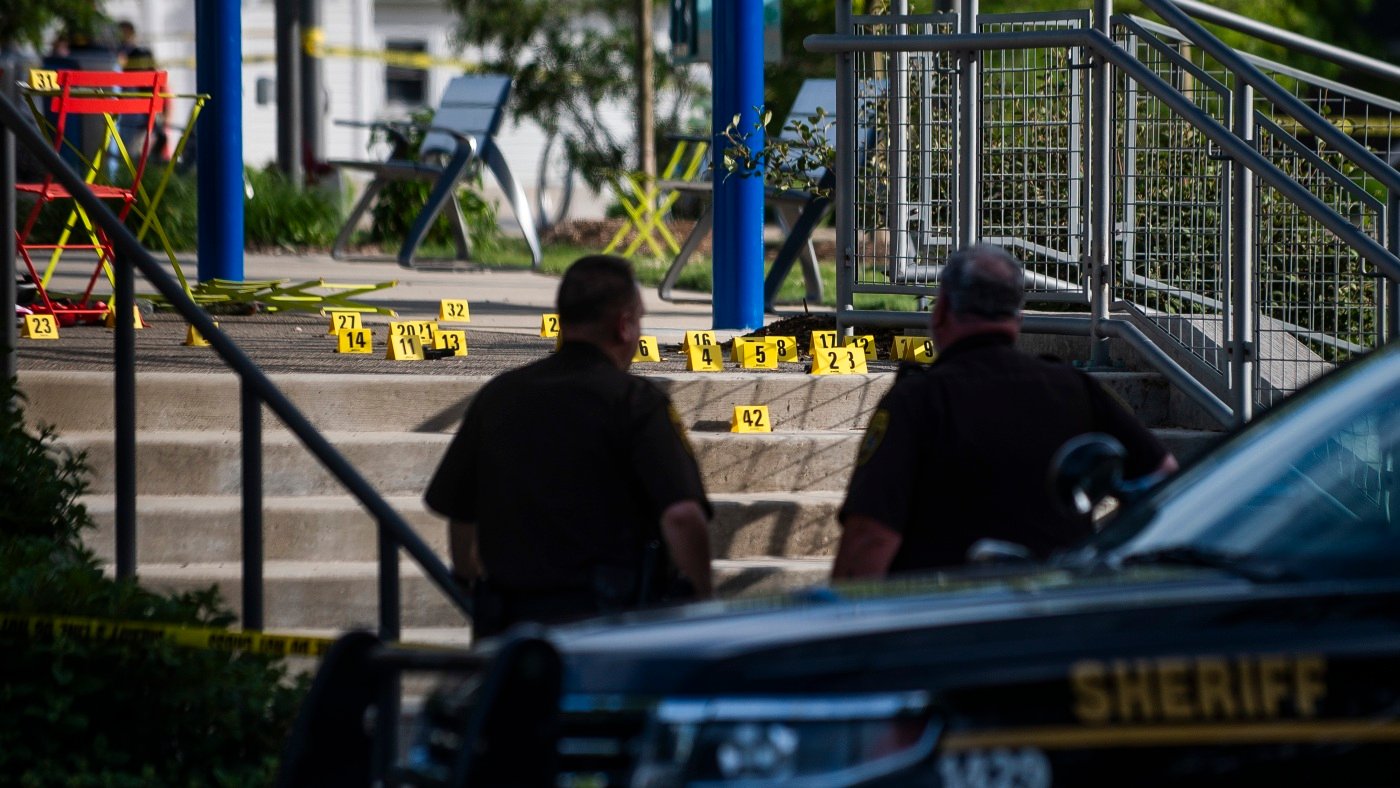 A shooting at splash pad in Detroit suburb injures 9, including 2 children