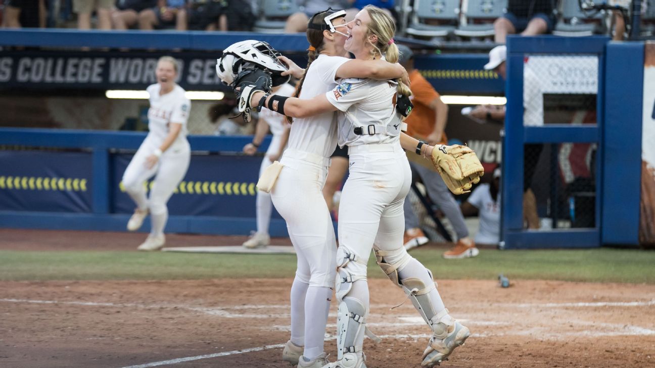 Dominant pitching lifts No. 1 UT into WCWS final