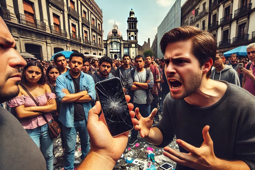 La nueva estafa del 'teléfono roto' con la que roban miles de pesos a los transeúntes en Ciudad de México