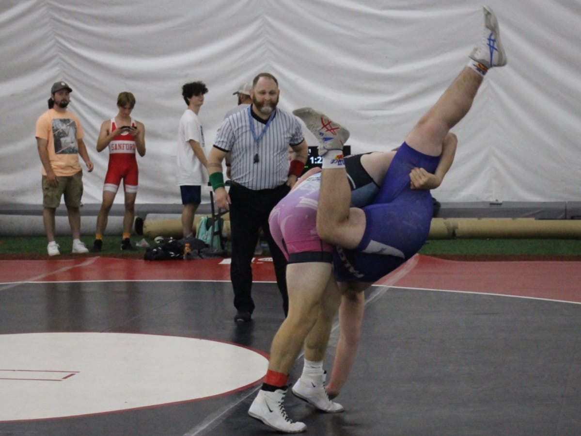 Wrestlers Compete At 2-Day Rumble At The Ballpark Tournament In Maine