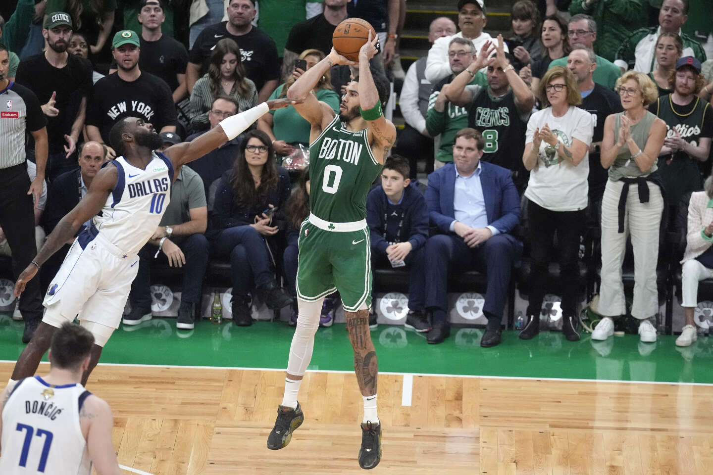A nouveau champions NBA, les Boston Celtics s’envolent au dix-huitième ciel