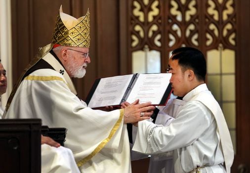 11 men ordained as Roman Catholic priests at Cathedral of the Holy Cross in Boston