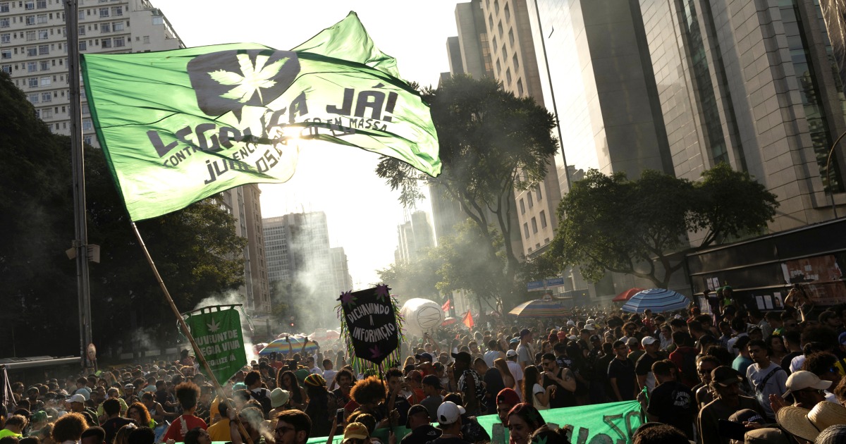 Brazil’s Supreme Court decriminalizes possession of marijuana for personal use