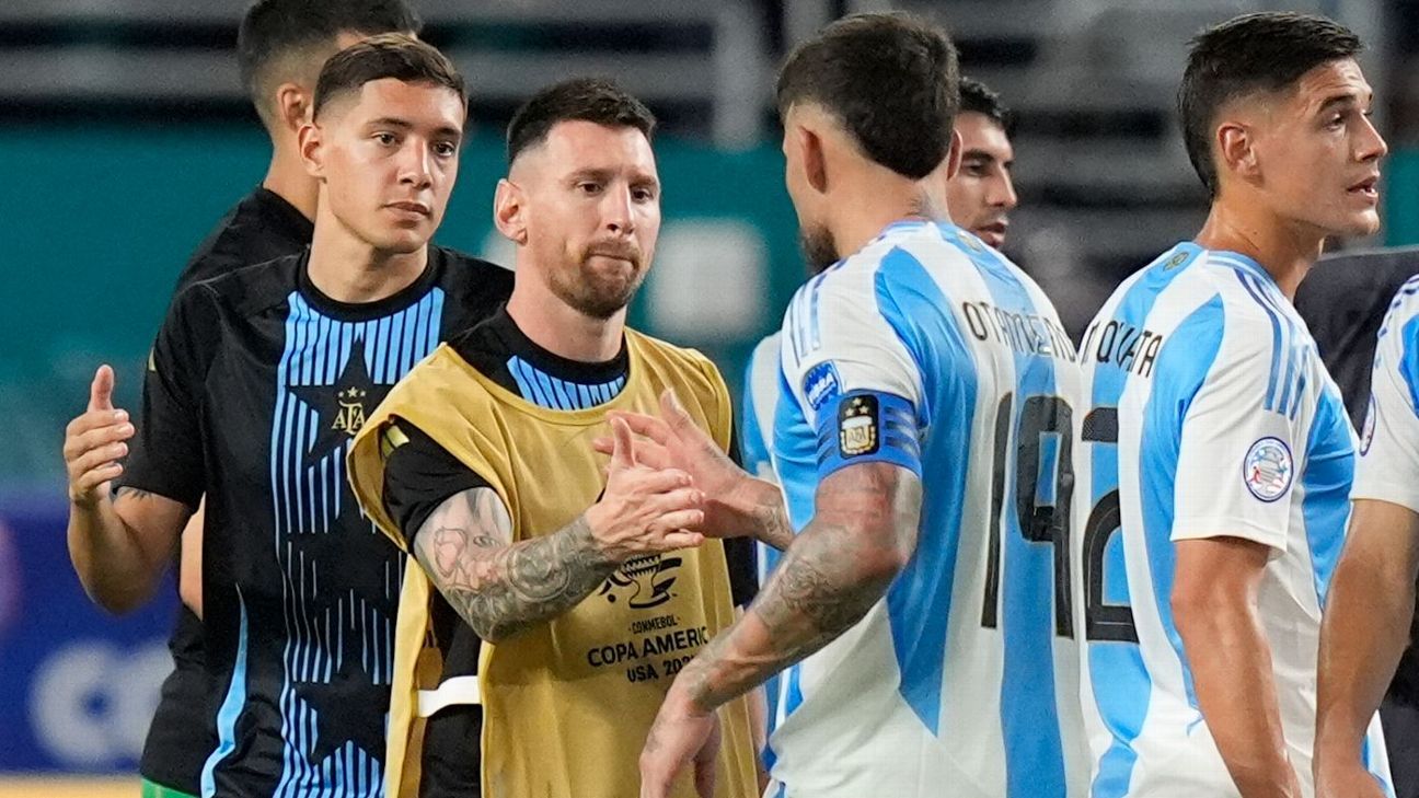 No Messi, no problems: Scaloni's Argentina are built to win without their star