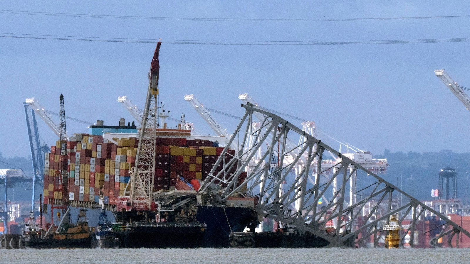 Dali cargo ship leaves Baltimore for Virginia, nearly 3 months after bridge collapse