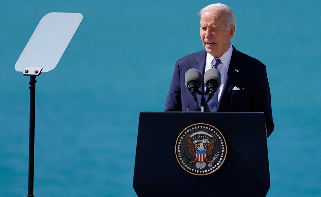 Biden Looks to Pointe du Hoc to Inspire Push for Democracy Abroad and at Home