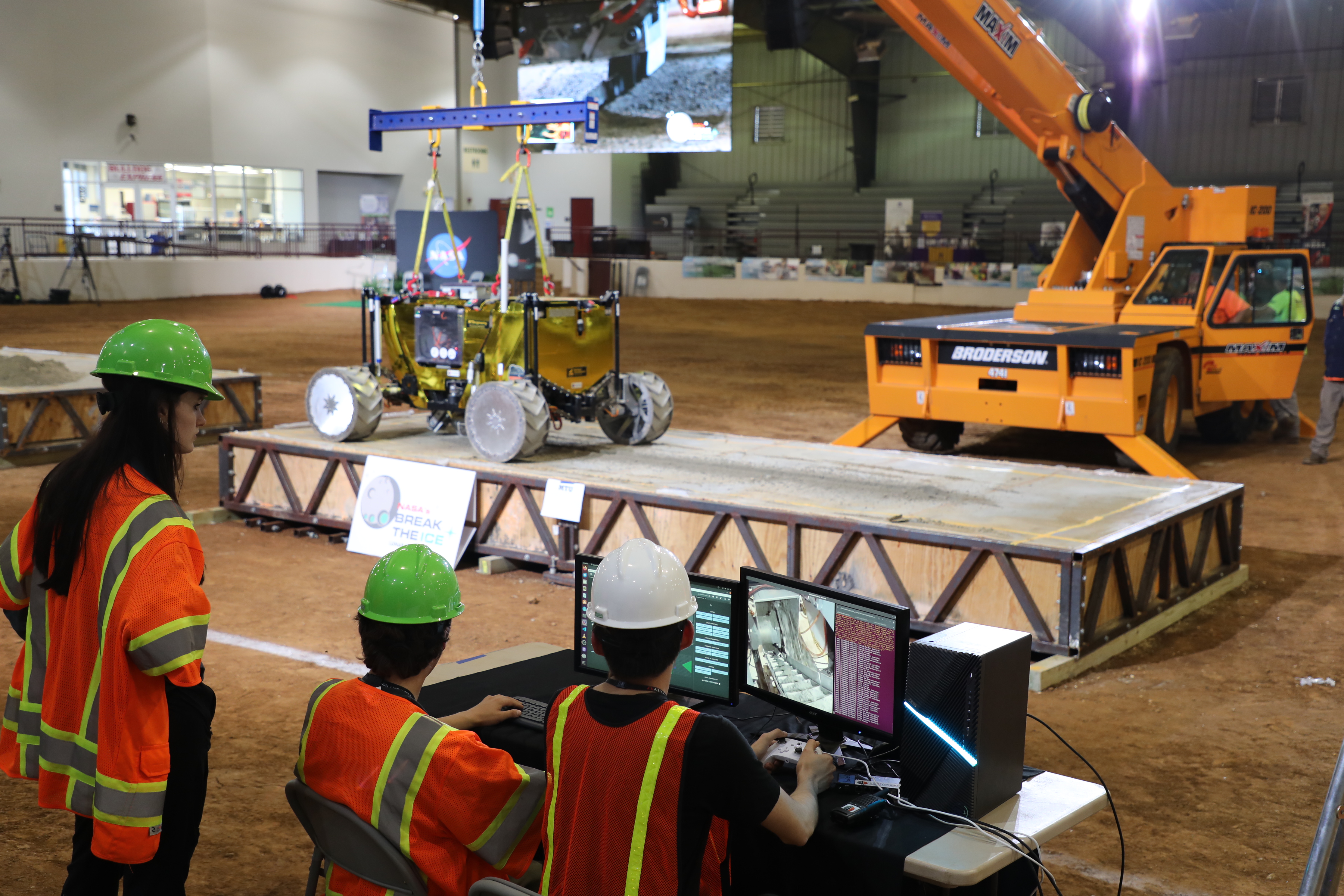 HuskyWorks During Rover Testing