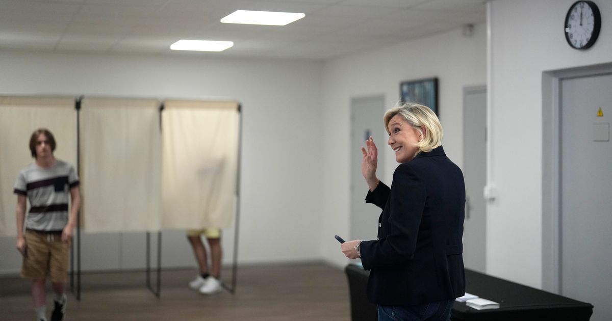 France Votes In Exceptionally High-Stakes Election