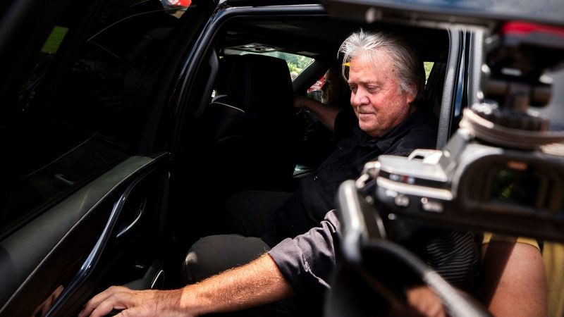 Steve Bannon begins serving 4-month sentence in federal prison for defying congressional subpoena