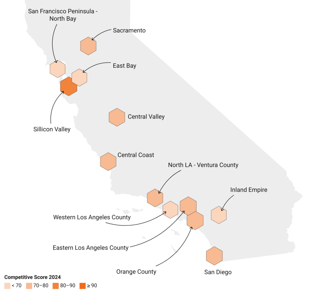 Where’s the toughest place to find an apartment in California?