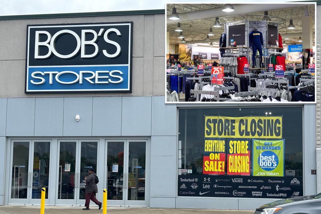 Bob's Stores closing all locations after 70 years in latest US retail casualty