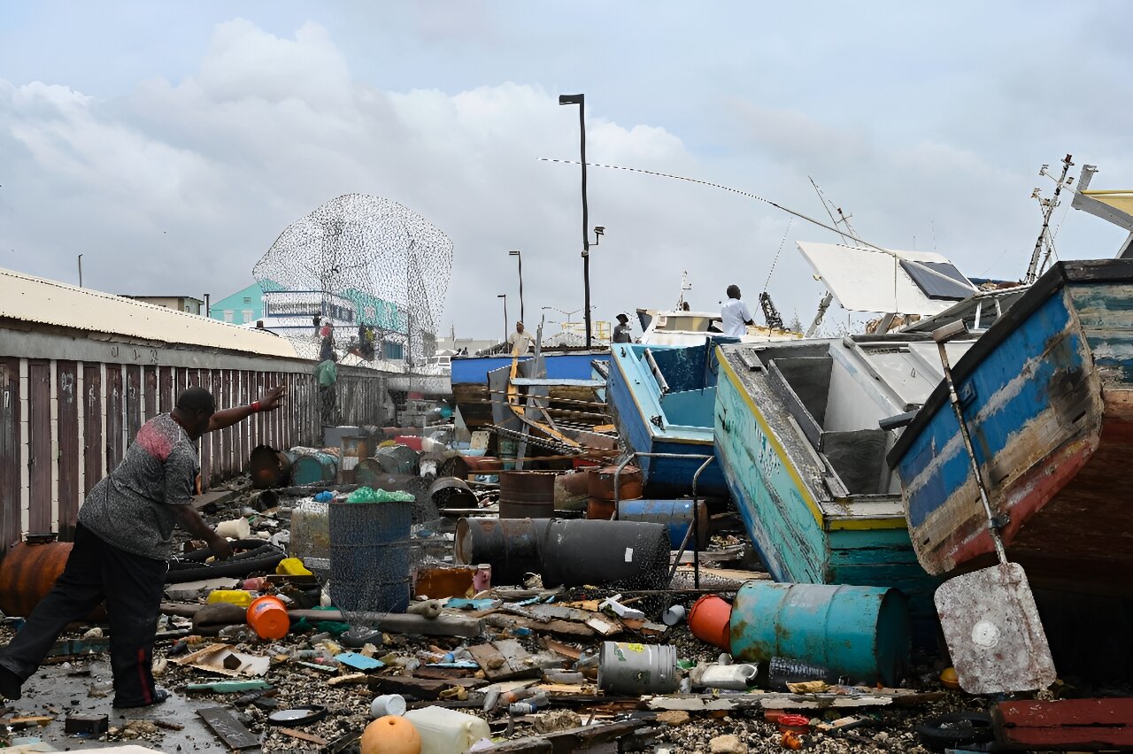 Hurricane Beryl pummels Caribbean, strengthens to Category 5