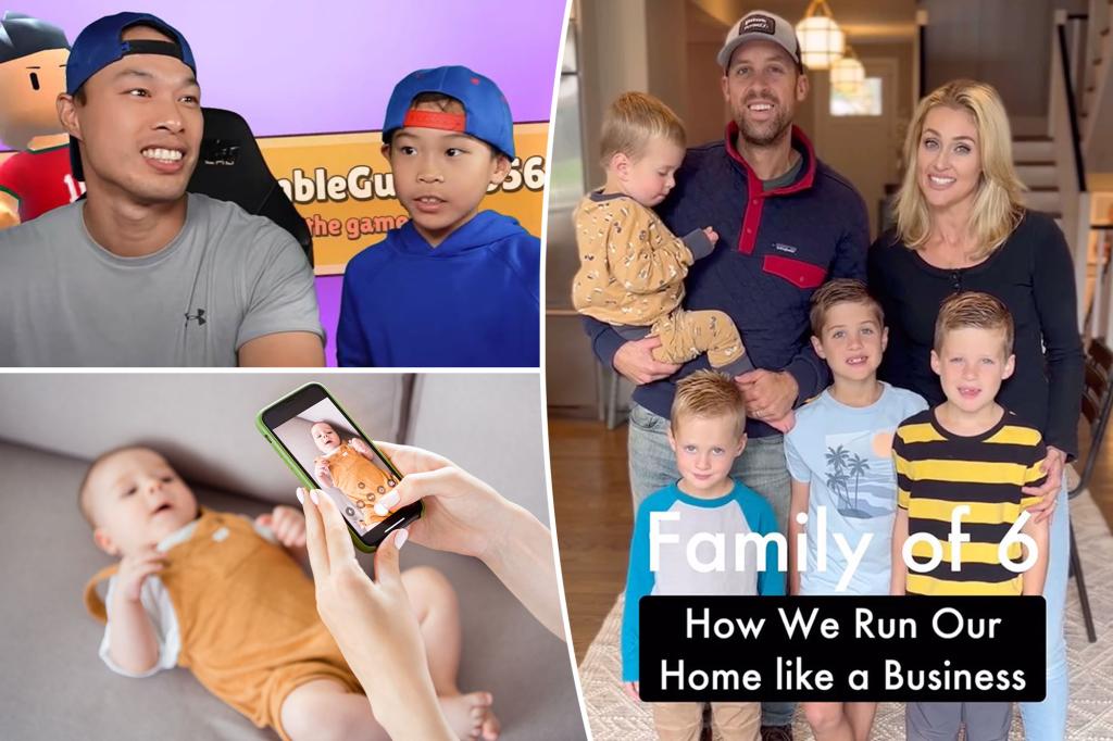Parenting influencers must pay their kids for using them in videos now: ‘You have to be ethical’