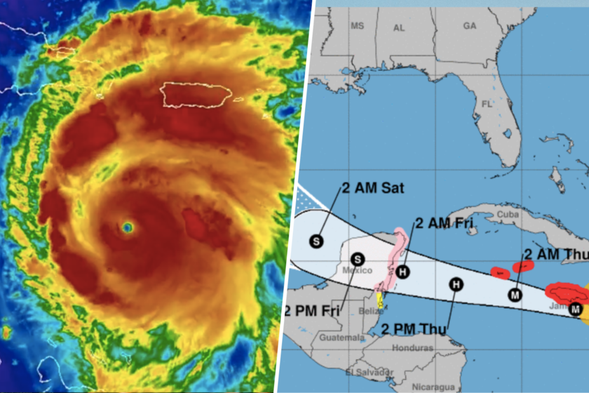 Beryl ya es el huracán de categoría 5 más precoz de la historia y va directo a golpear Yucatán, Quintana Roo y Campeche