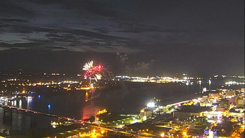 WATCH LIVE: WBRZ's Fireworks on the Mississippi starts at 9 p.m.