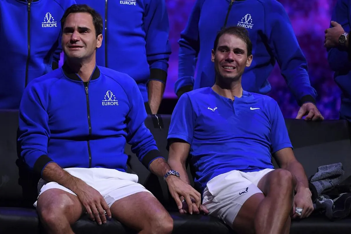 Federer: "Tengo la foto con Rafa enmarcada; cogí su mano un segundo como agradecimiento"