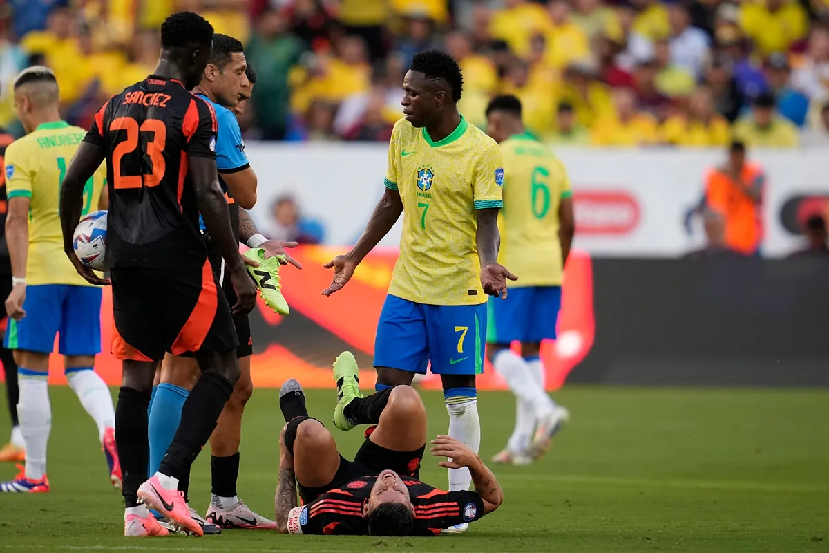 Brasil critica la actitud de Vinicius: "Si lo que hizo lo llega a hacer Neymar..."