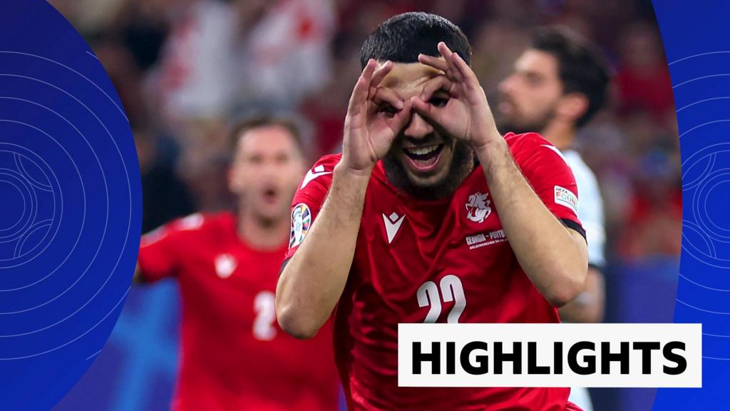 Highlights: Georgia clinch historic win against Portugal to reach last 16