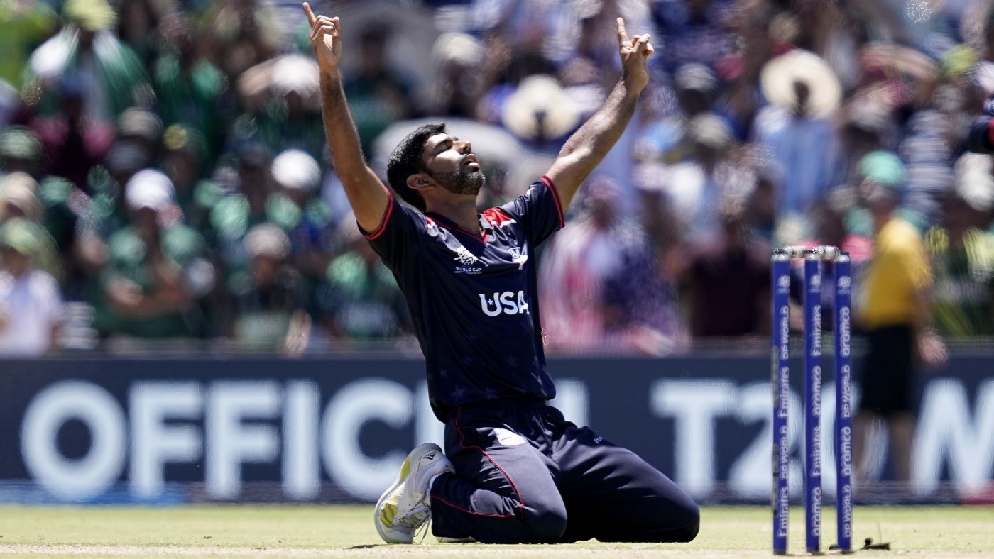 The U.S. defeats Pakistan in a dramatic upset at the cricket World Cup