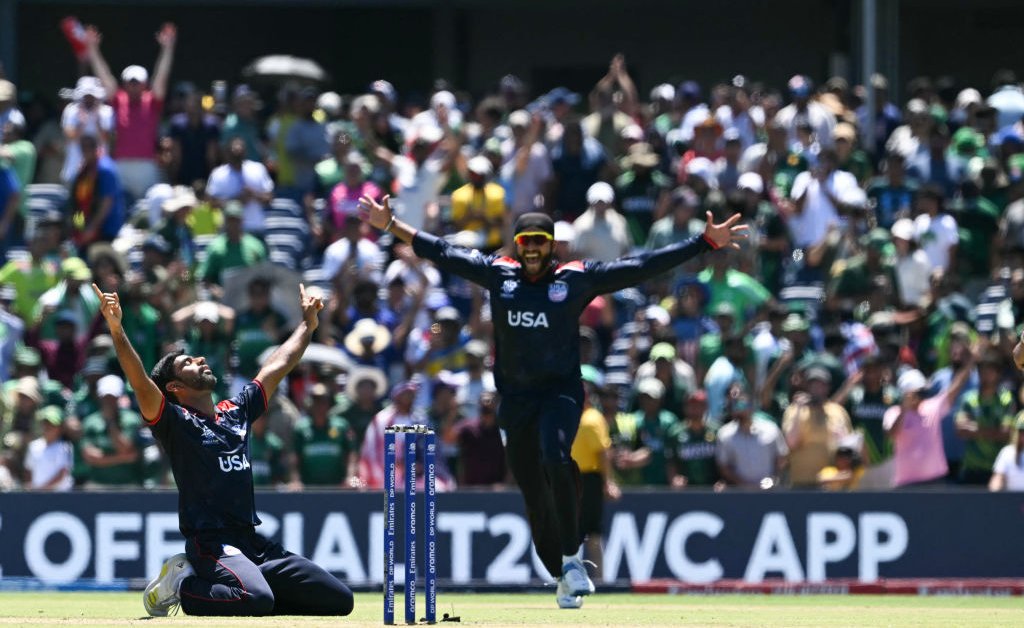 Americans Celebrate Shock Win Over Pakistan in Cricket World Cup