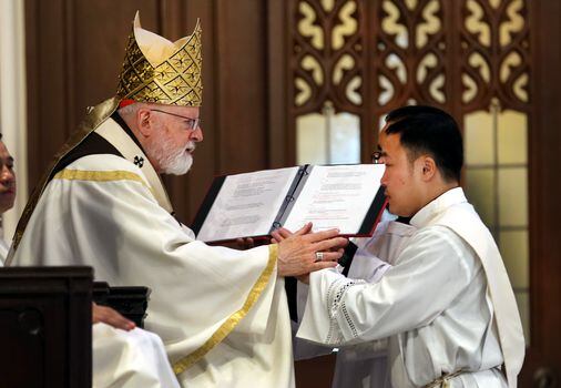 11 men ordained as Roman Catholic priests at Cathedral of the Holy Cross in Boston