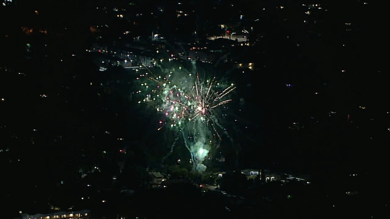 Fireworks light up night sky across SoCal on July 4th