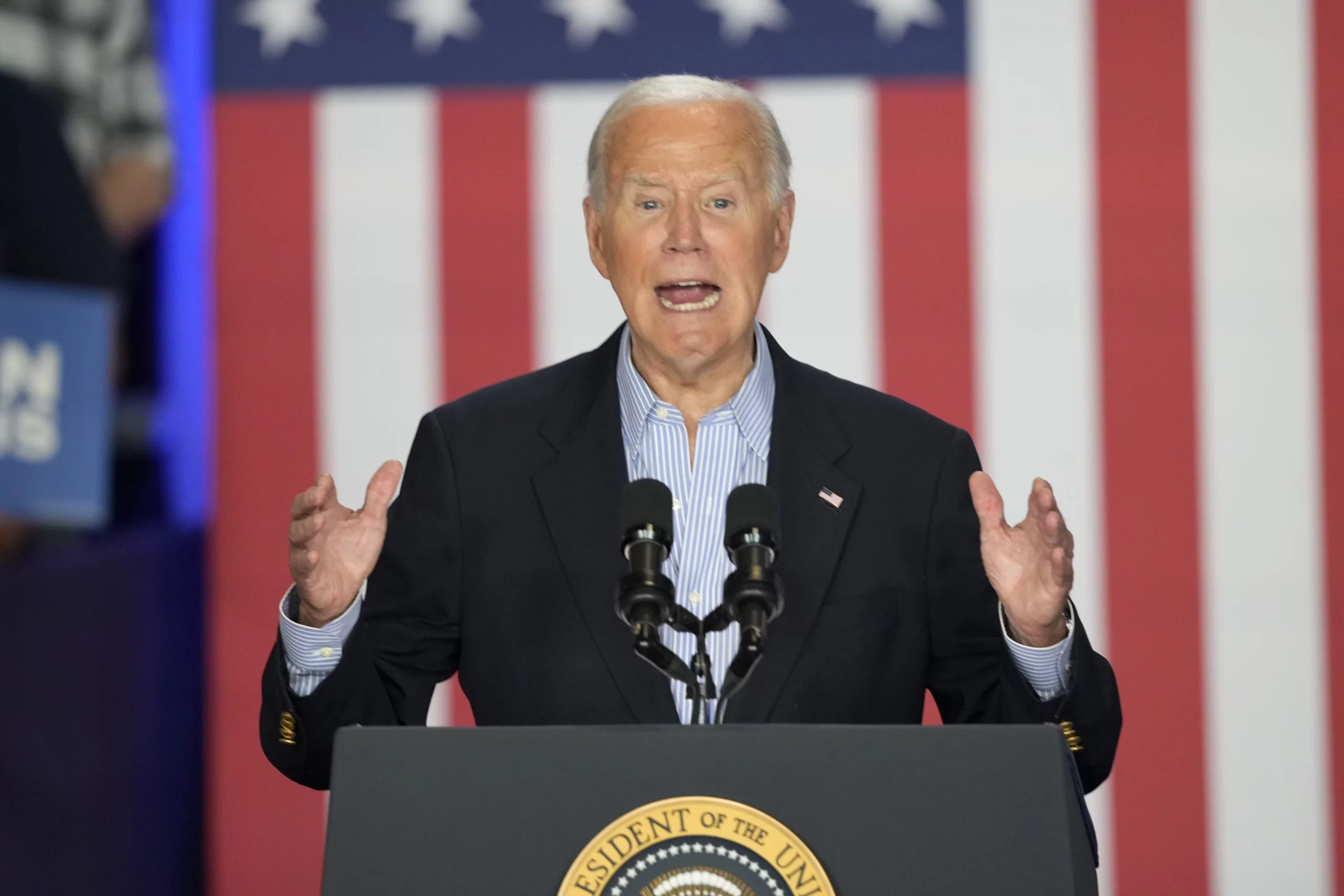 Biden vows he won’t be pushed out the race 'in 2020'