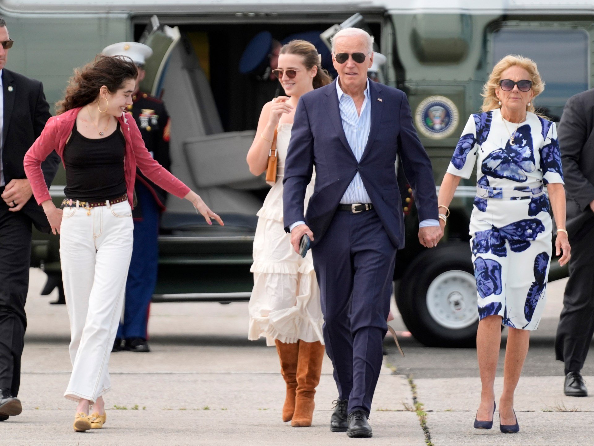 Biden’s family tells him to stay in US presidential race