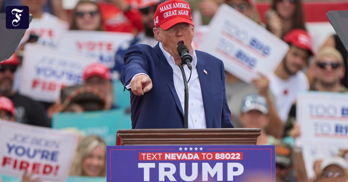 Liveticker zur US-Wahl 2024: Trump wirbt mit Abschaffung der Trinkgeld-Steuer
