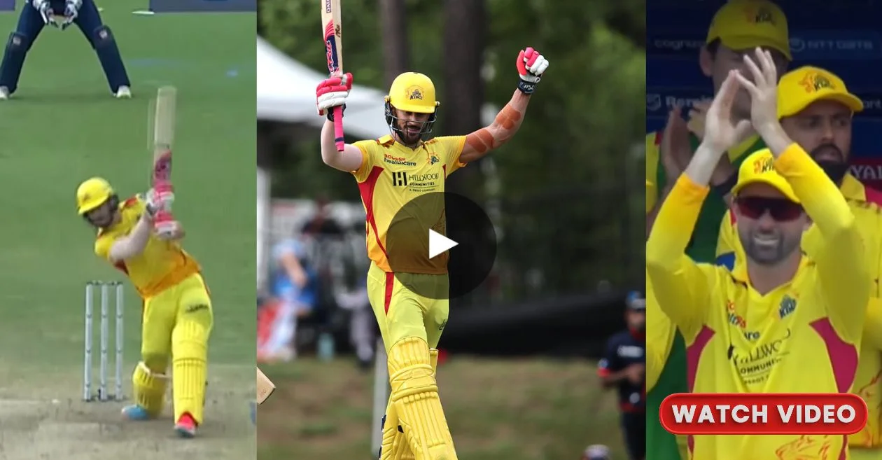 WATCH: Faf du Plessis roars back into form with a stunning century in MLC 2024 | TSK vs WF